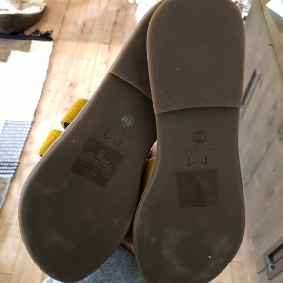 Marc Fisher Suede Slides - Picture 3 of 3